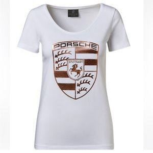 Porsche Design Rose Gold t-shirt, Size Small, NWT